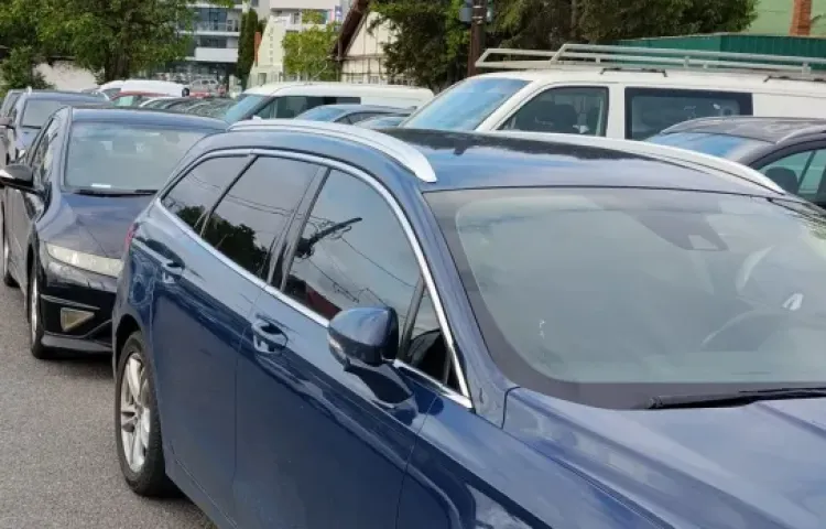 Read more about the article Mașinile parcate pe pista de biciclete și la intrarea în parcare îi încurcă pe șoferi