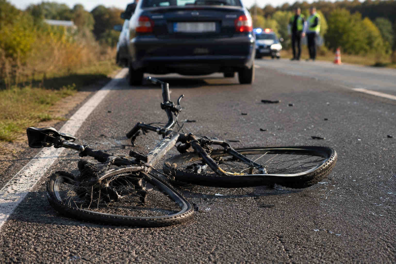 Read more about the article Tragedie pe șosea în Cluj: biciclist de 68 de ani, spulberat de o mașină, a murit pe loc