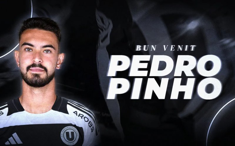 Read more about the article Pedro Pinho, noul pariu al Universității Cluj. „Șepcile roșii” se întăresc din Portugalia