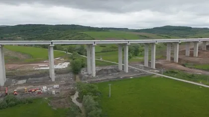 Read more about the article Lotul Nădășelu–Mihăiești se apropie de 70% execuție. Grinzile viaductelor sunt aproape montate integral