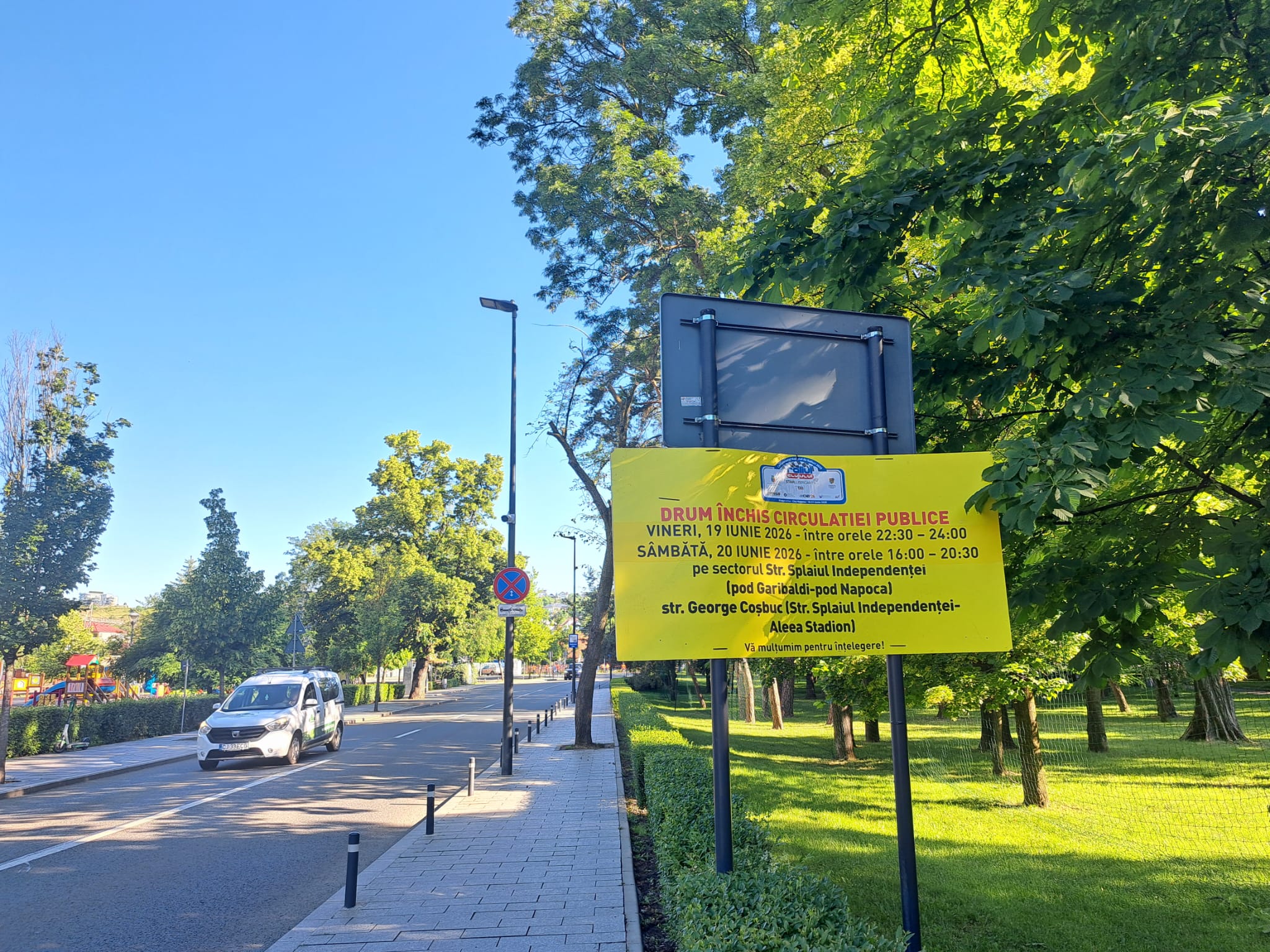 Read more about the article Restricții de circulație în Cluj-Napoca și în câteva localități din județ cu ocazia Raliului Clujului