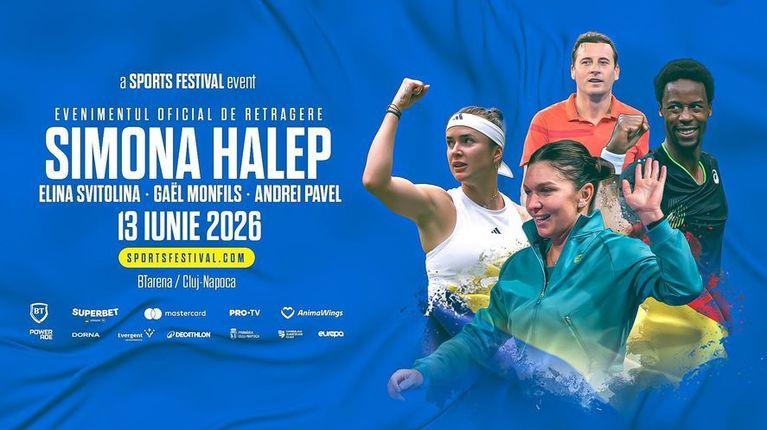 Read more about the article Sports Festival 2026 a început la Cluj: retragerea Simonei Halep, masterclass cu Nadia Comăneci și programul evenimentului