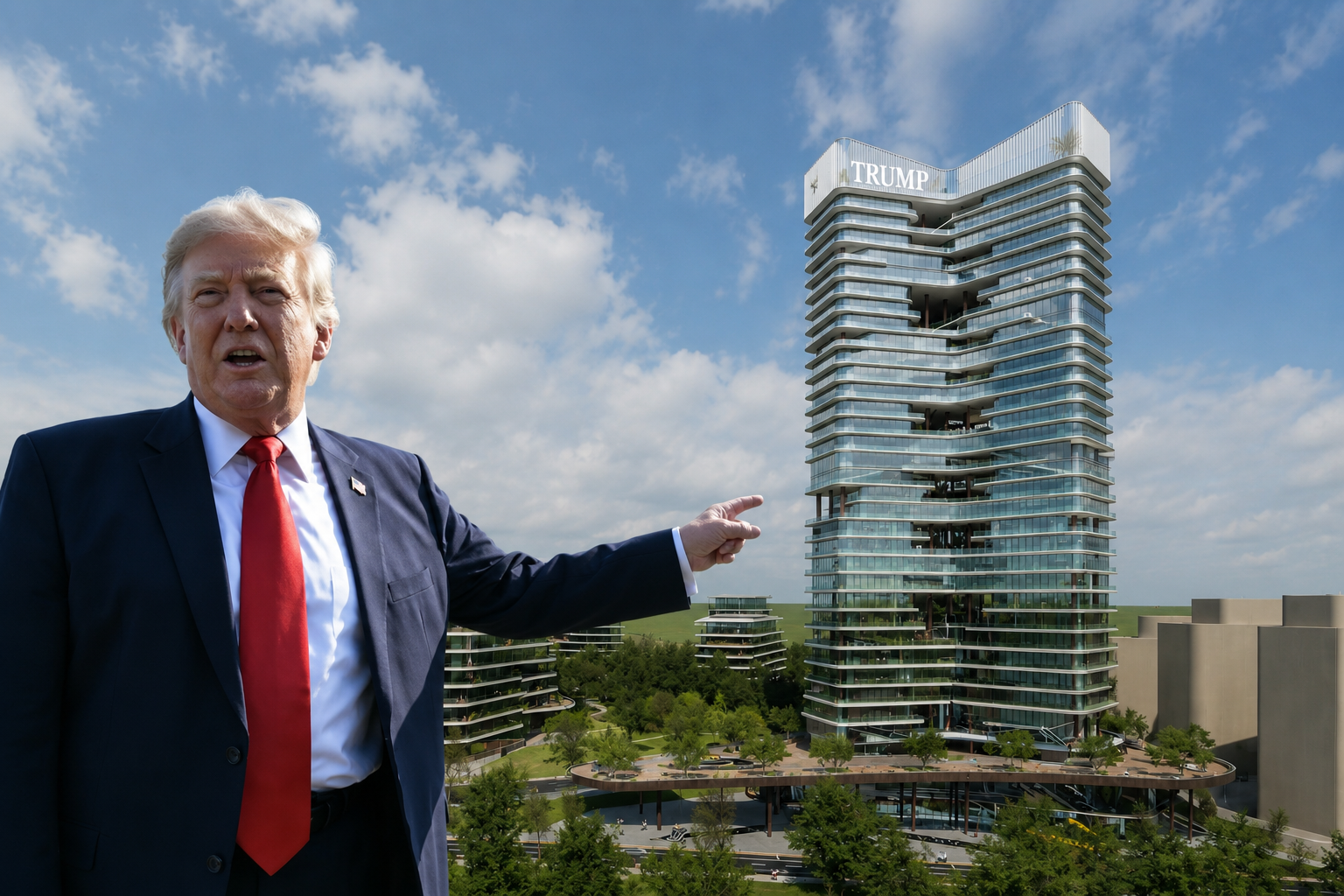 Read more about the article Trump Tower Cluj apare în declarația de avere a lui Donald Trump. Confirmare oficială