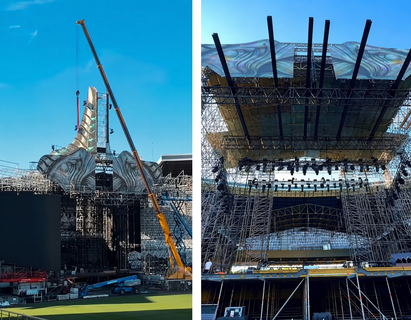 Read more about the article Managerul scenei UNTOLD dezvăluie recordurile main stage-ului de la Cluj: „Cât o clădire cu 12 etaje”
