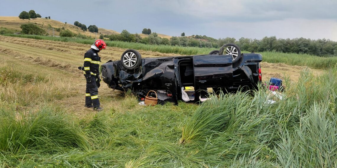 Read more about the article Accident grav pe DN1, lângă Huedin. Șase persoane au fost rănite, traficul a fost blocat