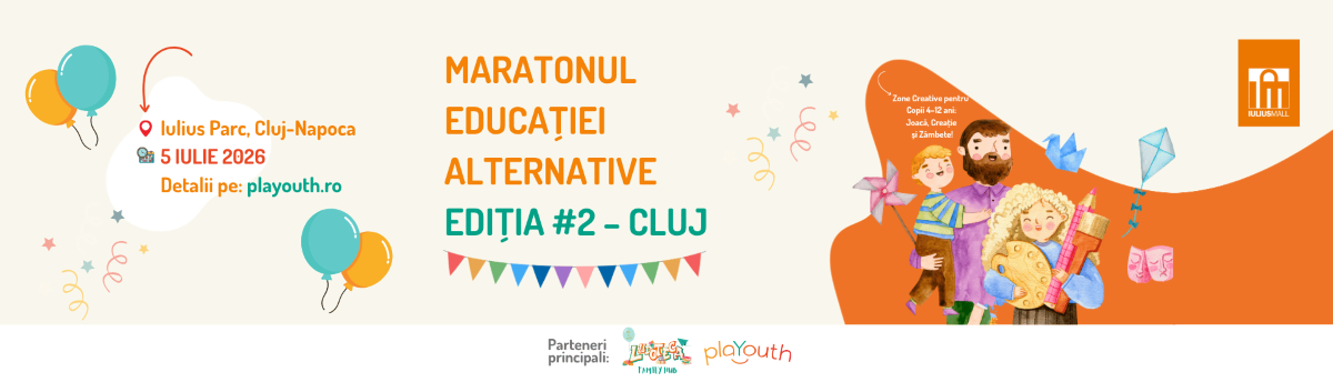Read more about the article Cea de-a doua ediție a Maratonului Educației Alternative îi așteaptă pe cei mici cu experimente științifice, ateliere de lectură, povești și  jocuri interactive