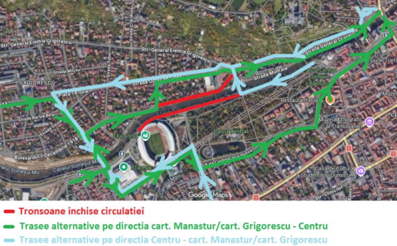 Read more about the article Primăria anunță restricții de circulație astăzi și mâine în zona Podului Garibaldi. Care sunt rutele