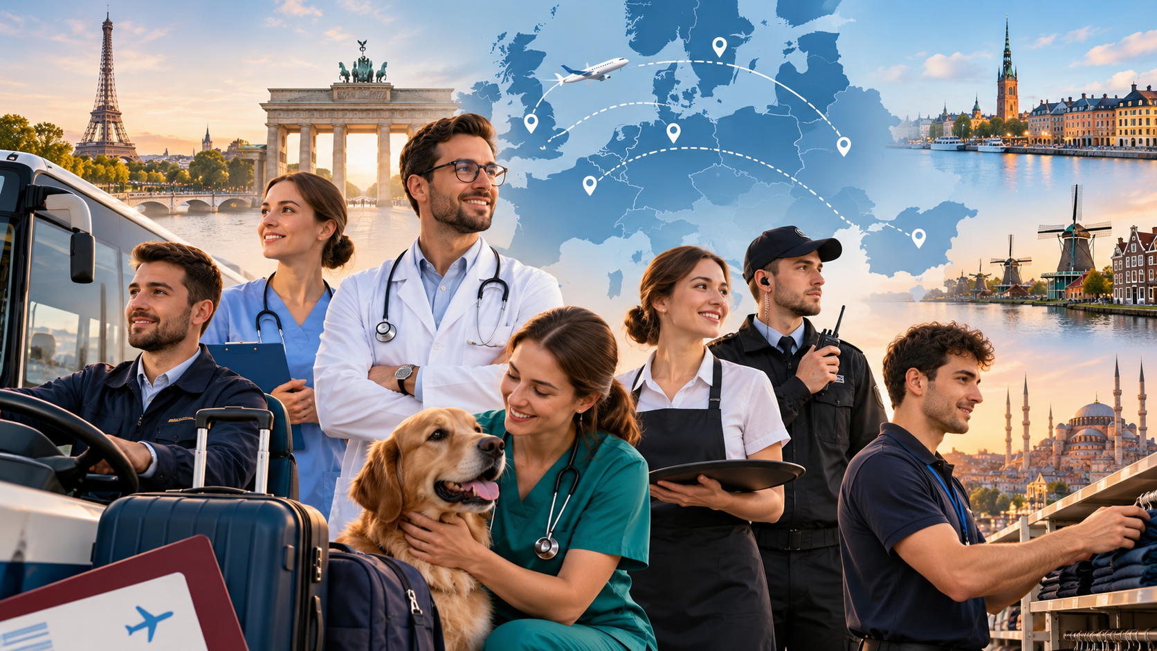 Read more about the article Europa caută angajați la Cluj, pe salarii impresionante. De la șoferi de autobuz la medici specialiști