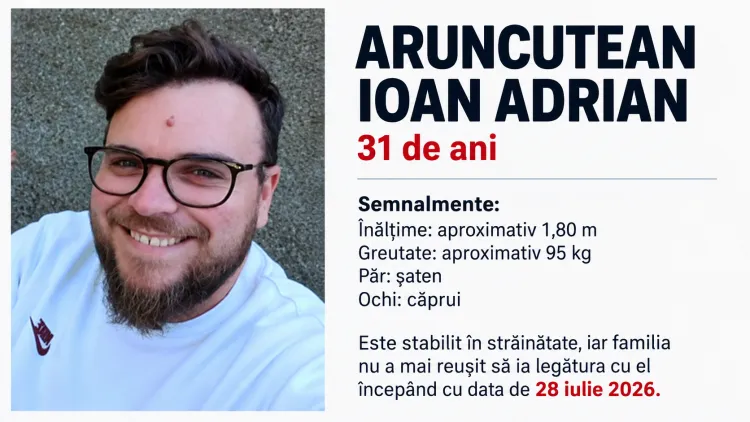 Read more about the article Un clujean de 31 de ani, stabilit în străinătate, este de negăsit de două luni. Familia cere ajutorul oamenilor