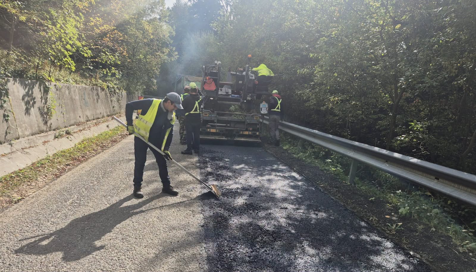 Read more about the article GALERIE FOTO. Unul dintre cele mai spectaculoase drumuri montane din județul Cluj a intrat în reparații. Traseul duce spre inima Apusenilor