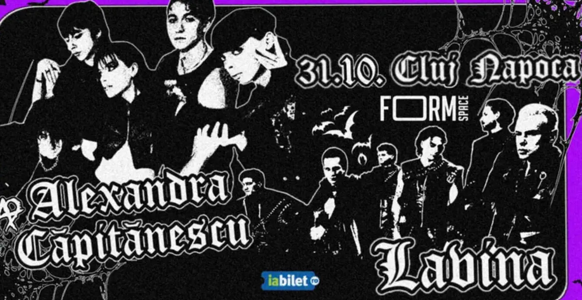 Alexandra Căpitănescu Cluj - Alexandra Căpitănescu cântă la Cluj alături de trupa Lavina