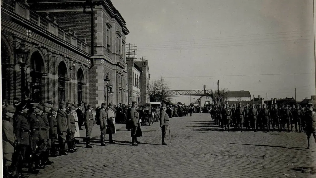 arhiducele Carol Cluj - Arhiducele Carol, la Cluj în 1916, înainte să devină împărat