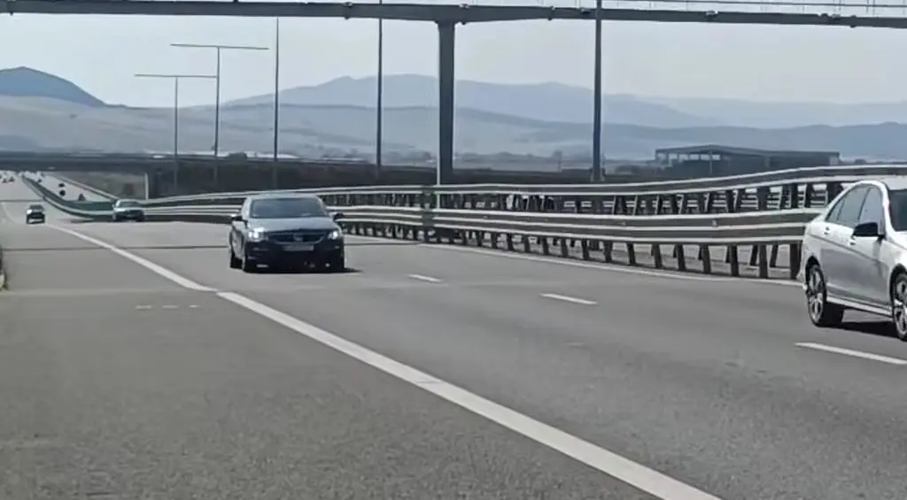 Autostrada A10 Sebeș–Turda: denivelare înainte de Teiuș