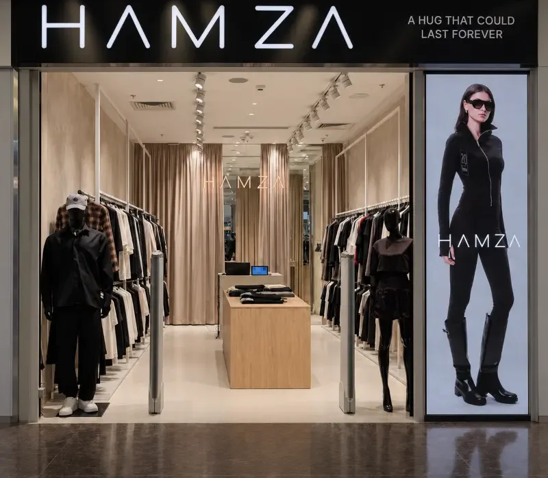 HAMZA Iulius Mall Cluj - Brandul HAMZA a deschis un magazin pop-up în Iulius Mall Cluj