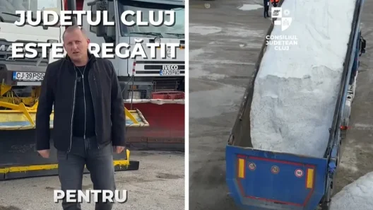 drumuri județene Cluj - Drumurile județene din Cluj, pregătite pentru iarnă