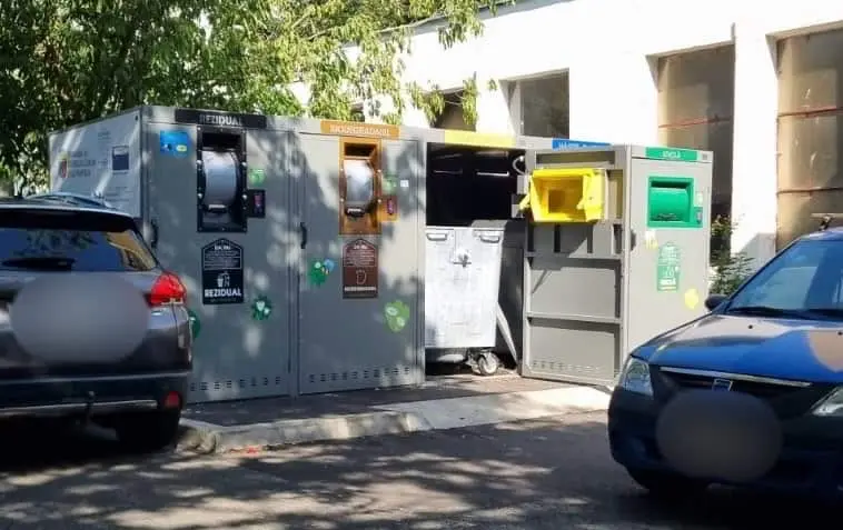 gunoaie Gheorgheni Cluj-Napoca - Gunoaie și șobolani lângă containerele din Gheorgheni