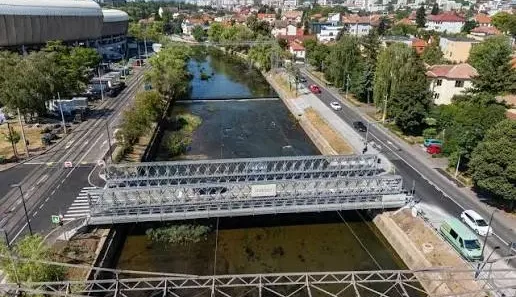 Podul provizoriu Garibaldi: dezbatere publică pe 4 noiembrie