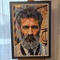 portret Brâncuși LEGO - Portret Brâncuși din 18.750 de piese LEGO, făcut de un clujean