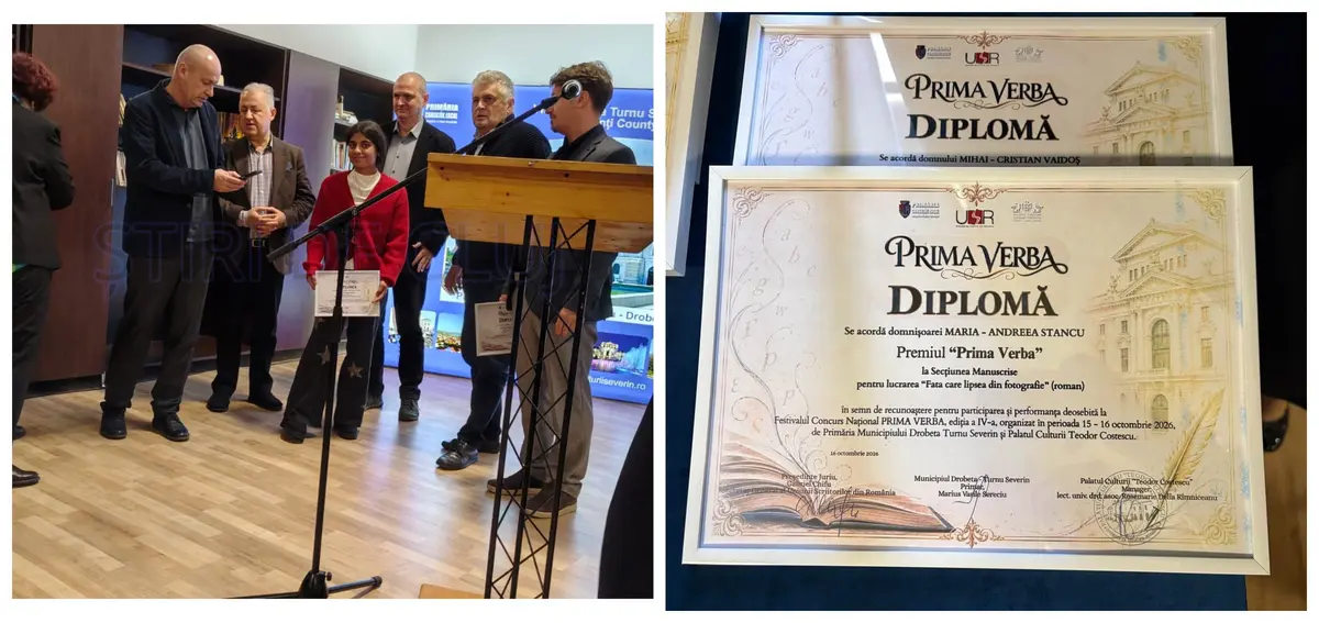 Premiu național de literatură pentru o elevă din Cluj-Napoca