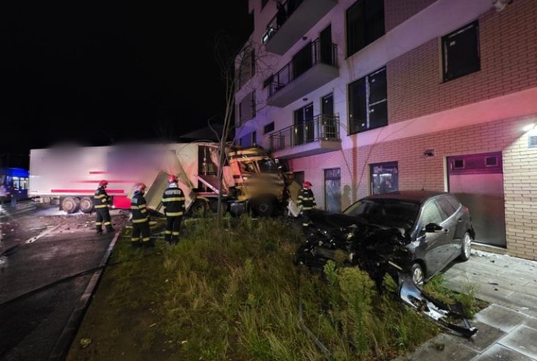 Accident TIR strada Oasului 11 septembrie 2025