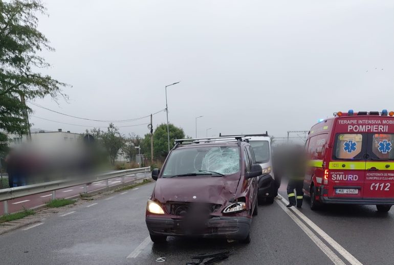Accident biciclist Jucu de Mijloc