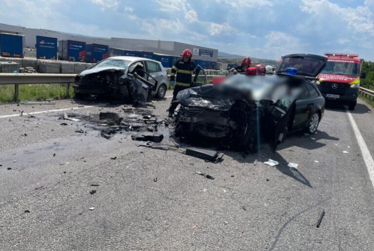 Accident centura Valcele Apahida
