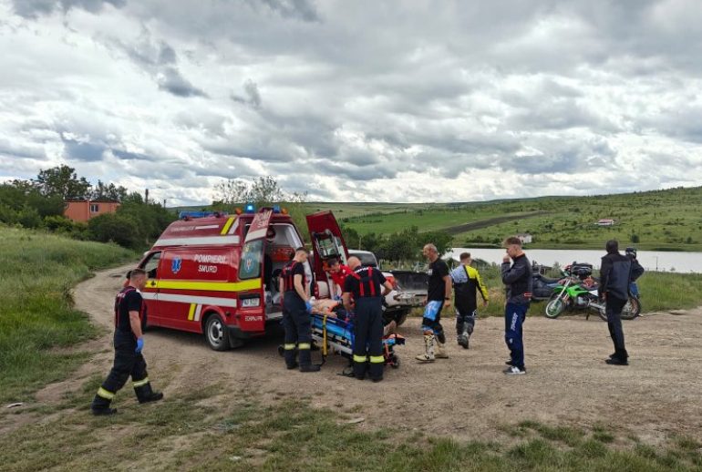Accident lacul Campenesti