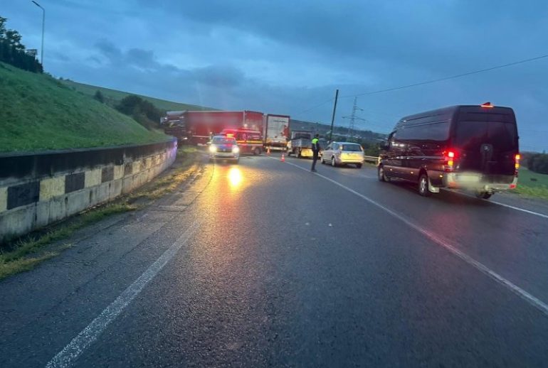 Accident rutier Saula