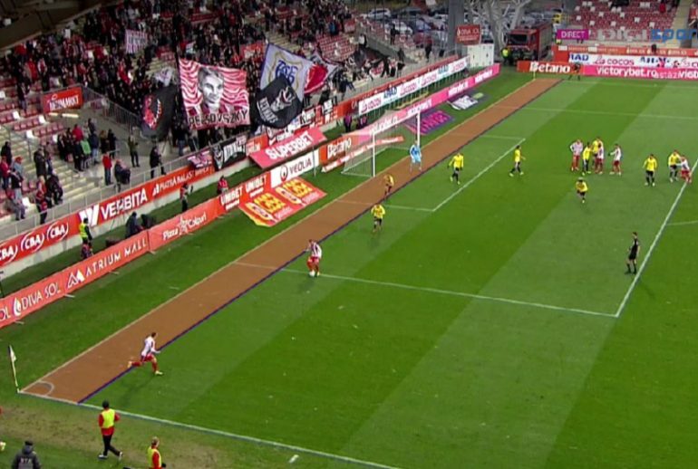 Gol anulat faza controversata