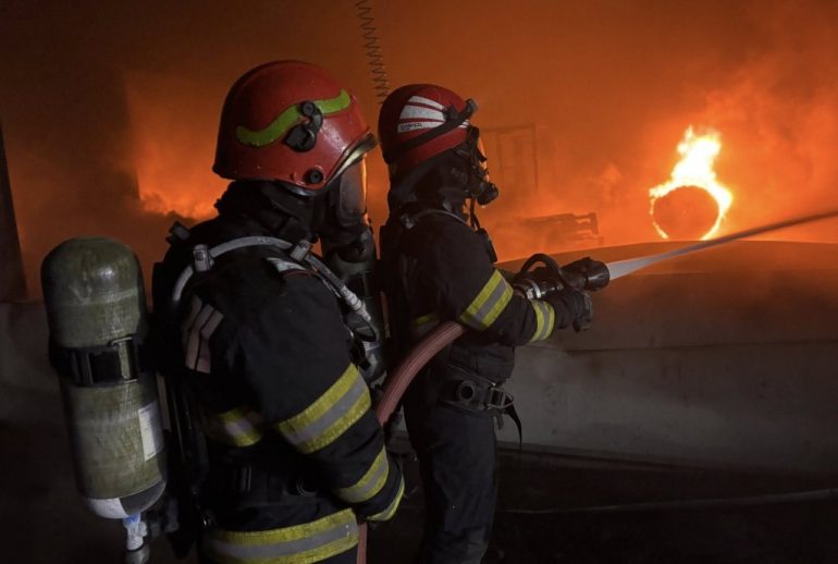 Incendiu Iclod ISU Cluj-3