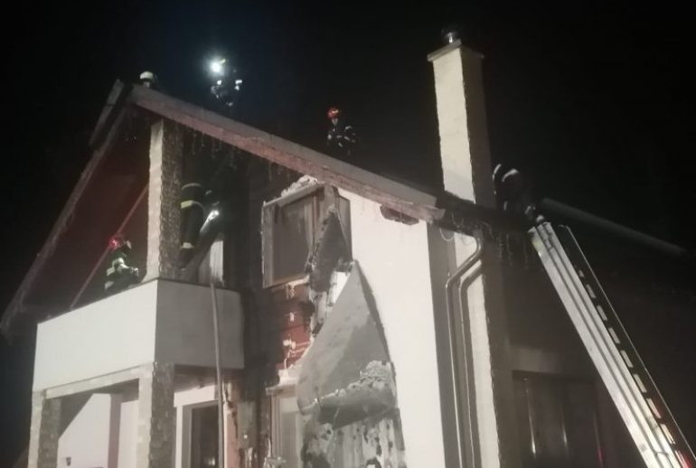 Incendiu casa Chinteni