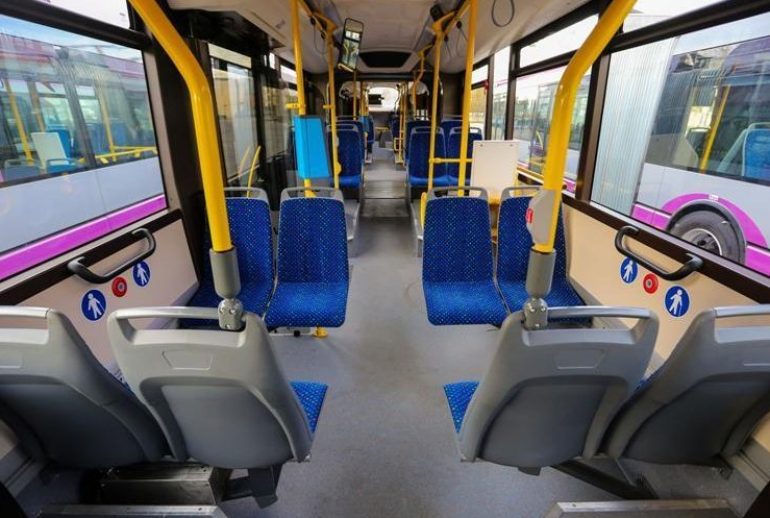 Interior autobuz CTP