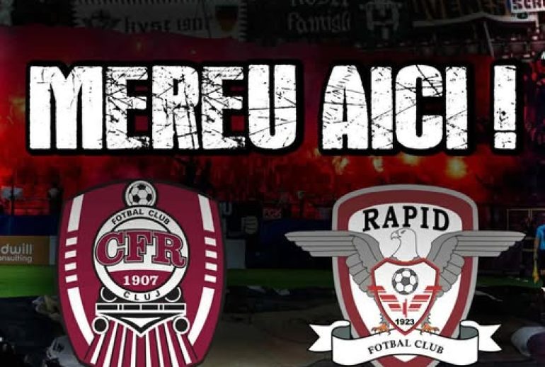 Peluza Visinie meci CFR - Rapid
