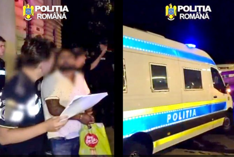 Politie Cluj agresori ambulanta