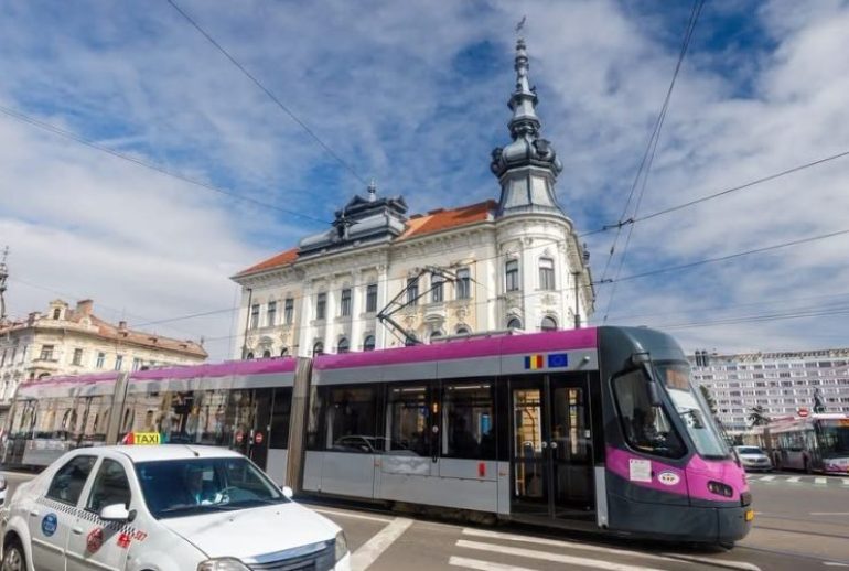 Traseu tramvai CTP
