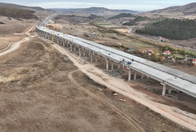 Autostrada Transilvania: stadiul lucrărilor pe trei șantiere