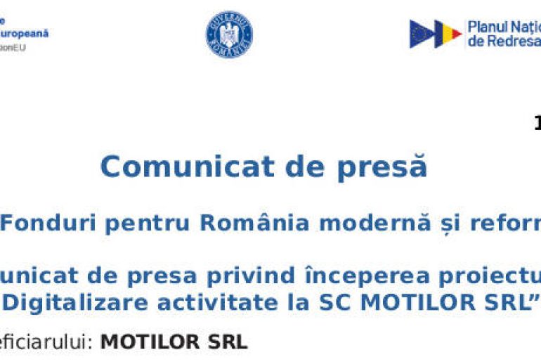 comunicat Pralina