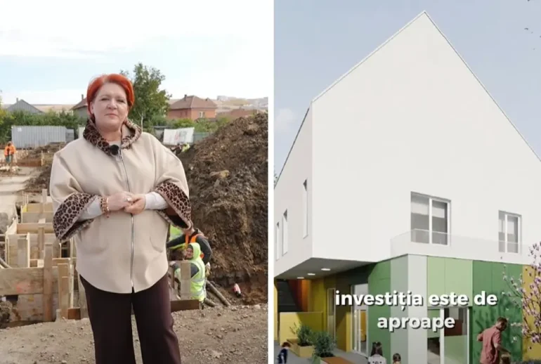 grădiniță nouă Apahida - Grădiniță nouă în Apahida: fundația este turnată, iar costul e de 13 milioane lei
