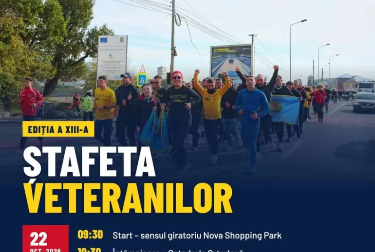 Ștafeta Veteranilor Invictus ajunge la Turda pe 22 octombrie